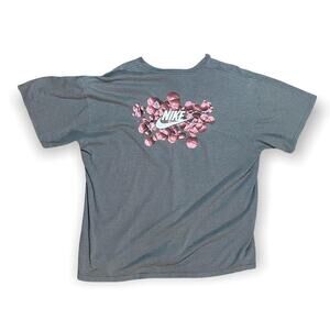 2000s nike grey tee shirt